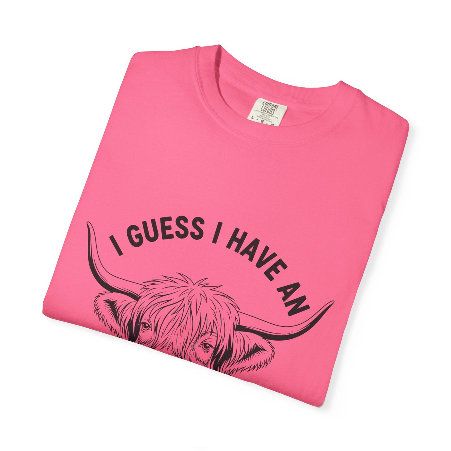 Attitude Cow T-Shirt | Funny Graphic Tee, Unisex Casual Wear, Gift for Animal Lovers, Farmhouse Style, Everyday Comfort
