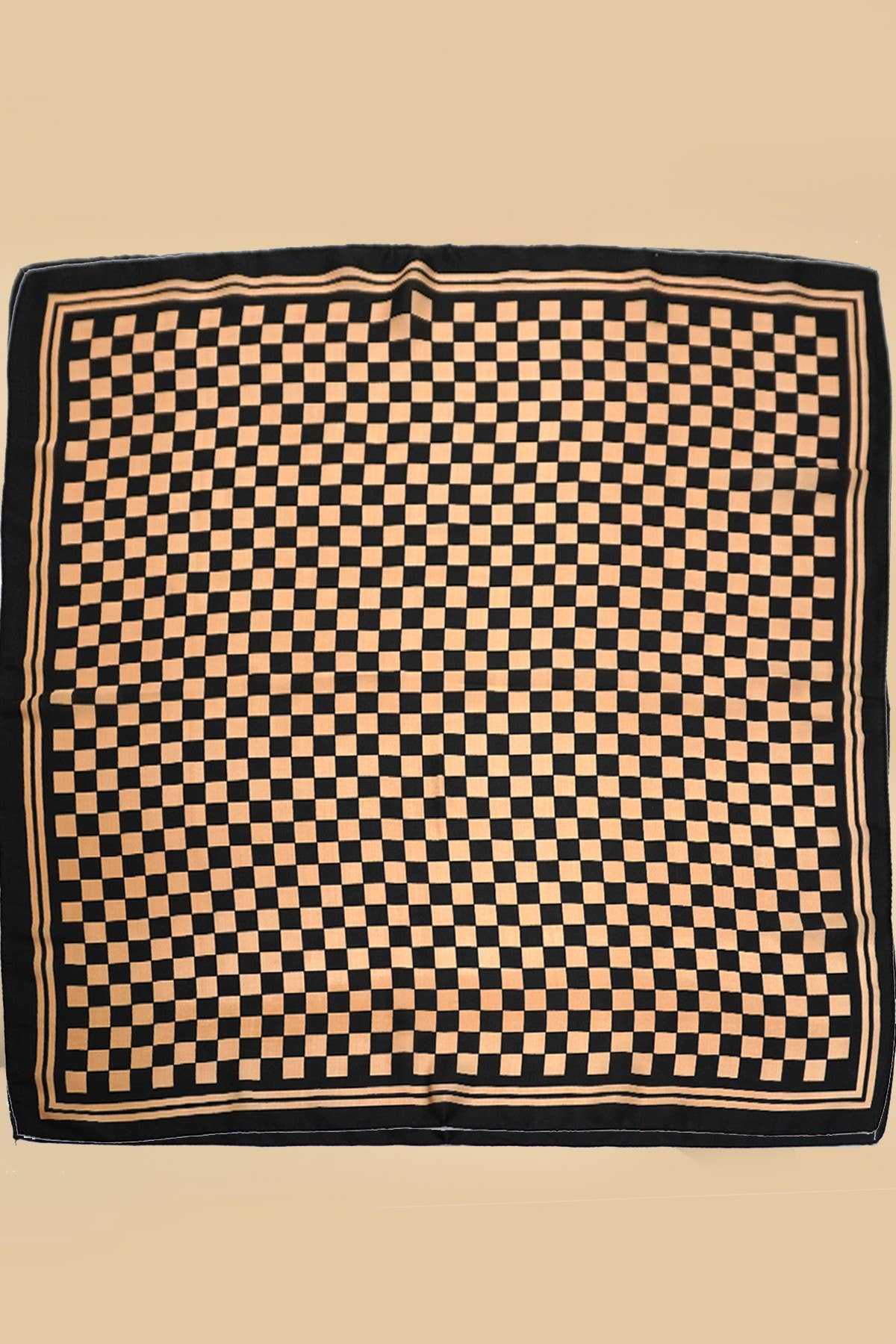 CHECKER PRINT WILD RAG