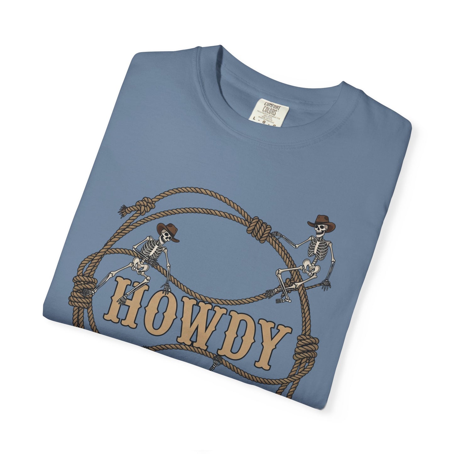 Howdy Cowboy T-Shirt, Western Tee, Rustic Apparel, Unisex Shirt, Country Style Top, Great for Rodeos