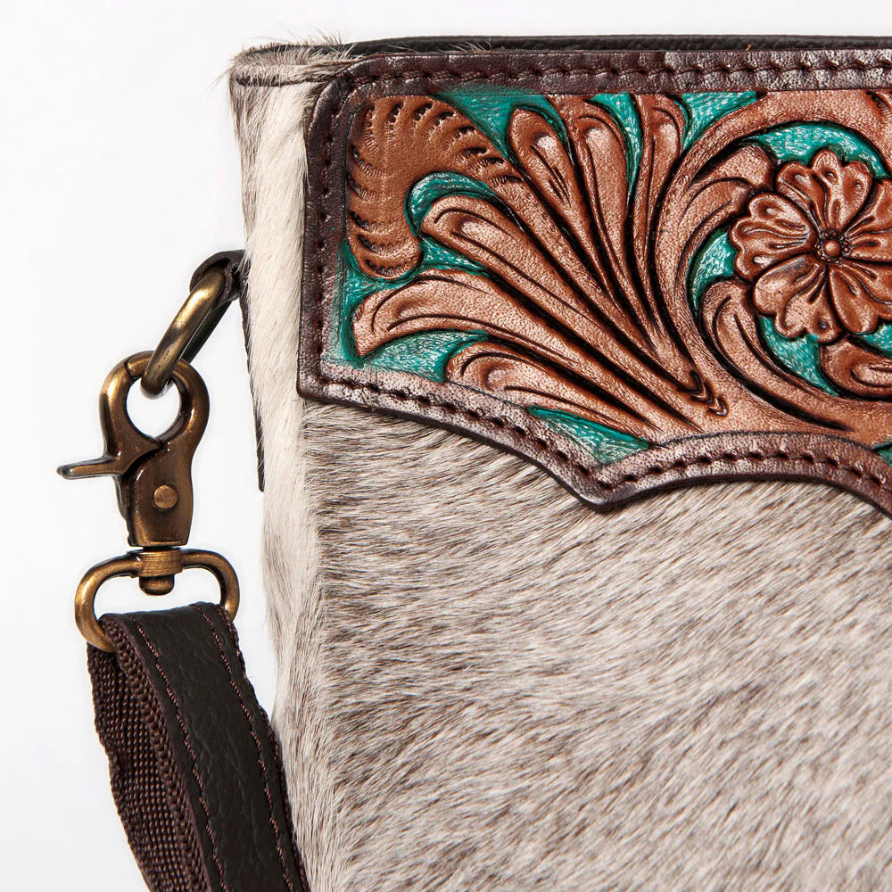 Crossbody Genuine Leather women bag western Bag