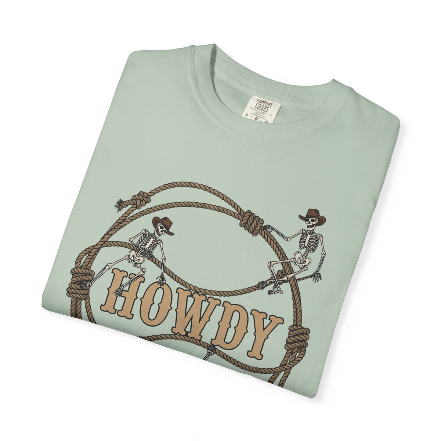 Howdy Cowboy T-Shirt, Western Tee, Rustic Apparel, Unisex Shirt, Country Style Top, Great for Rodeos