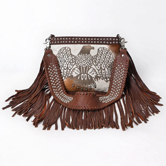 American Darling  Crossbody Hair-On Genuine Western Leather Women Bag