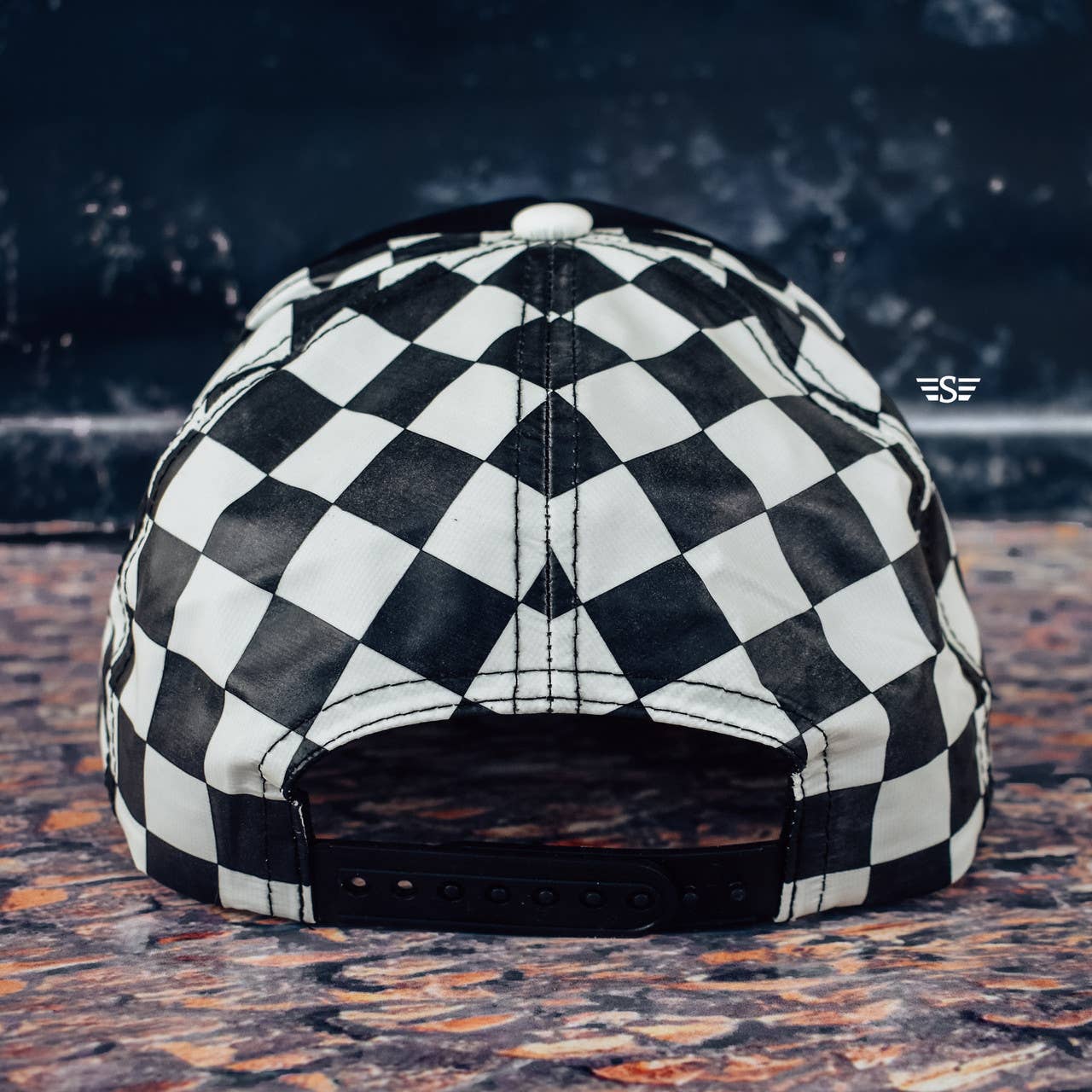 LIMITED EDITION Luminescent Checkered Back Trucker Hat