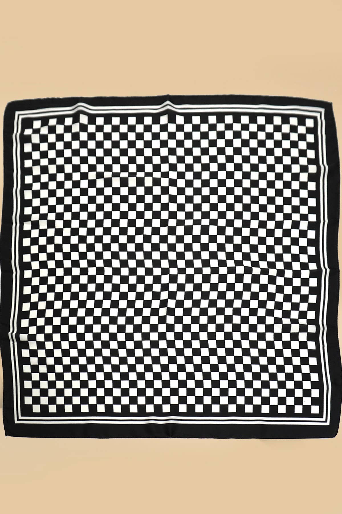 CHECKER PRINT WILD RAG