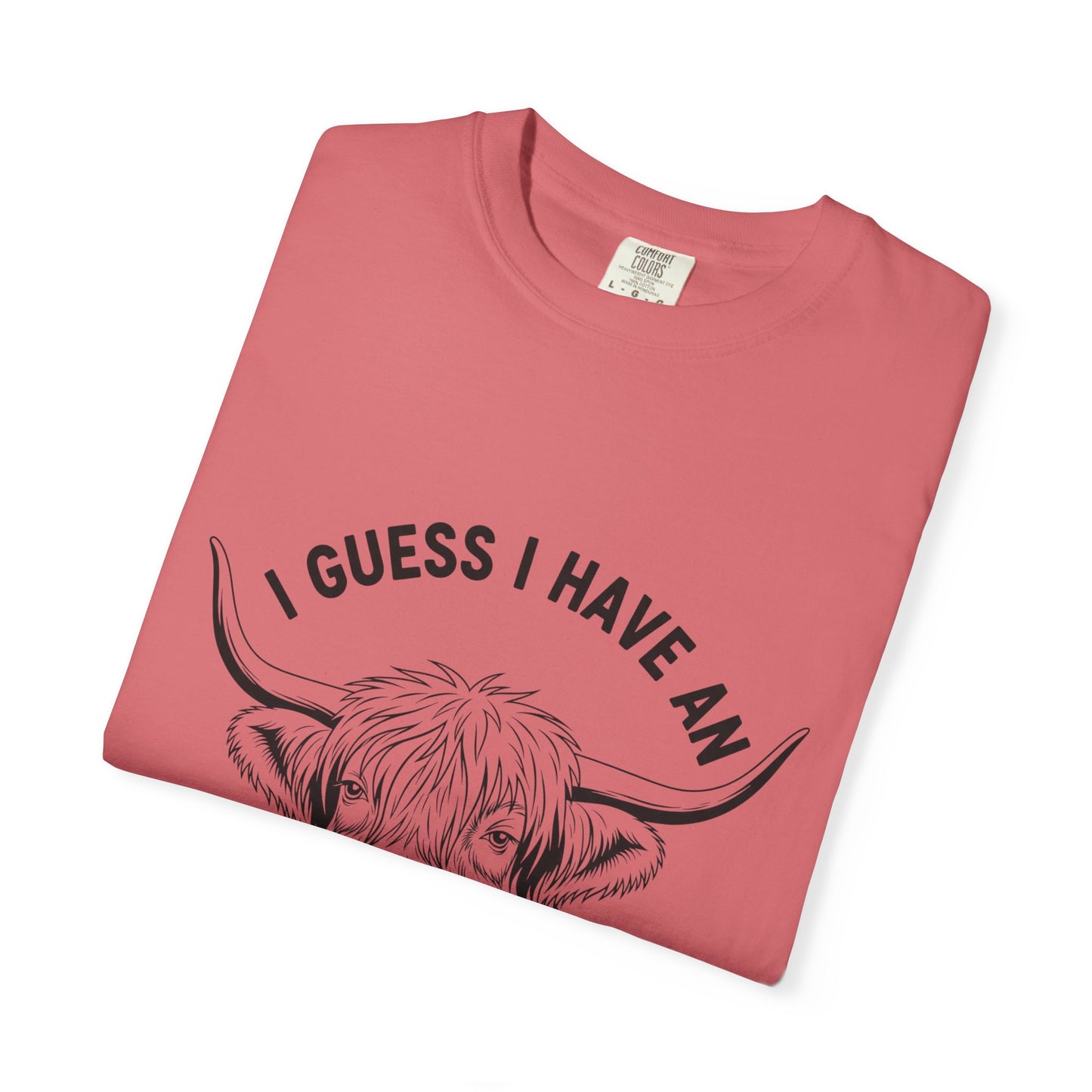 Attitude Cow T-Shirt | Funny Graphic Tee, Unisex Casual Wear, Gift for Animal Lovers, Farmhouse Style, Everyday Comfort