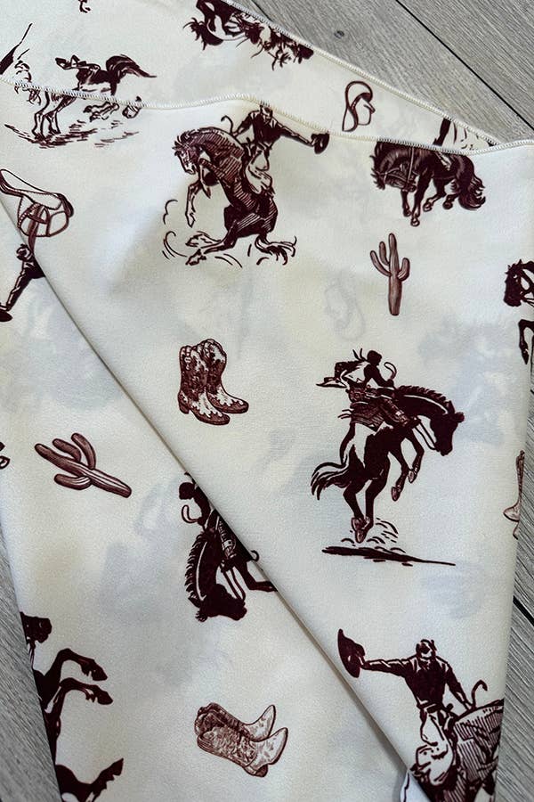 Western Cowboy Rodeo Print