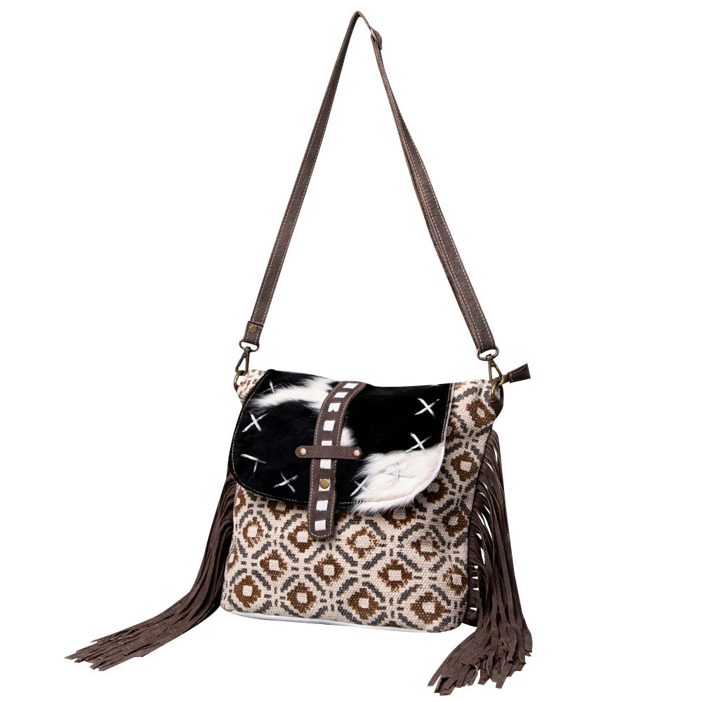 Crossbody Upcycled Canvas Ladies Bag