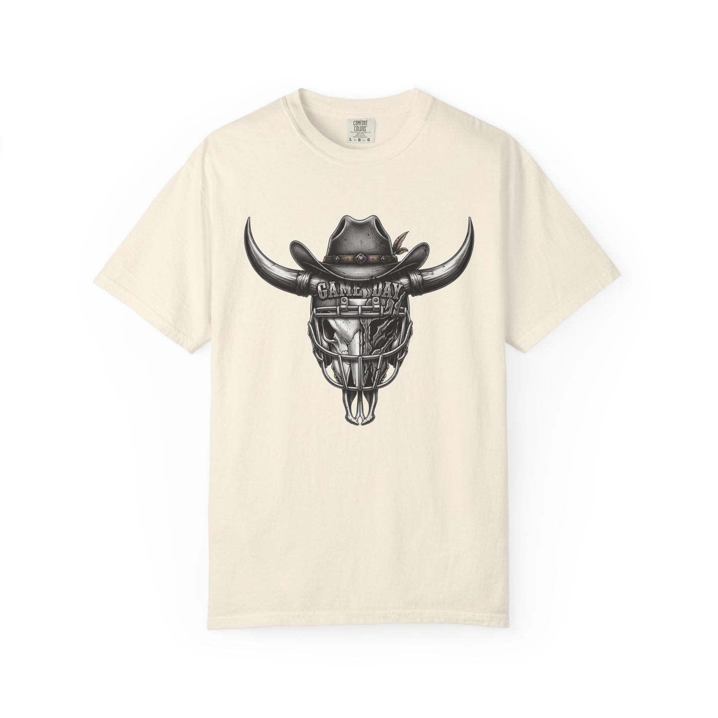 Cow Skull Graphic T-Shirt, Unisex Style Tee, Casual Wear, Western Fashion, Perfect Gift for Cowboys
