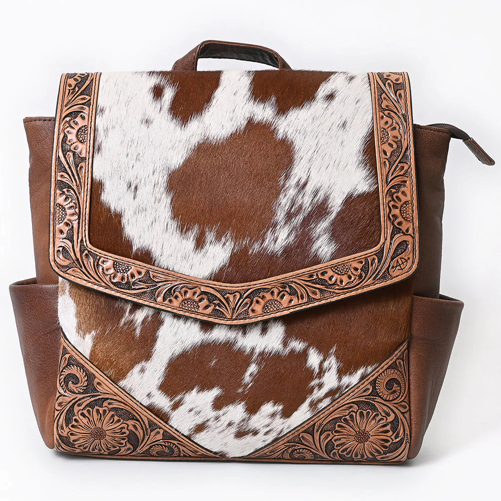 Backpack Hair On Genuine Western Leather Women Bag