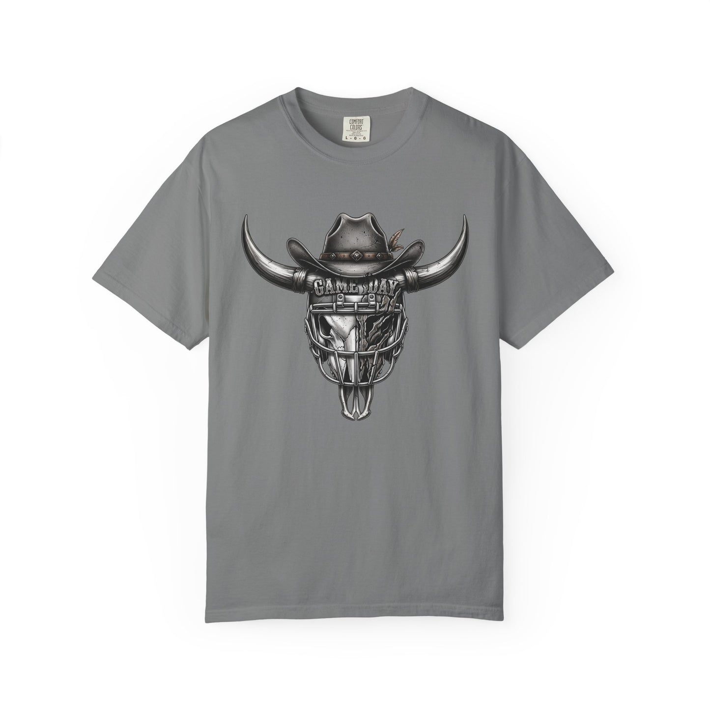 Cow Skull Graphic T-Shirt, Unisex Style Tee, Casual Wear, Western Fashion, Perfect Gift for Cowboys