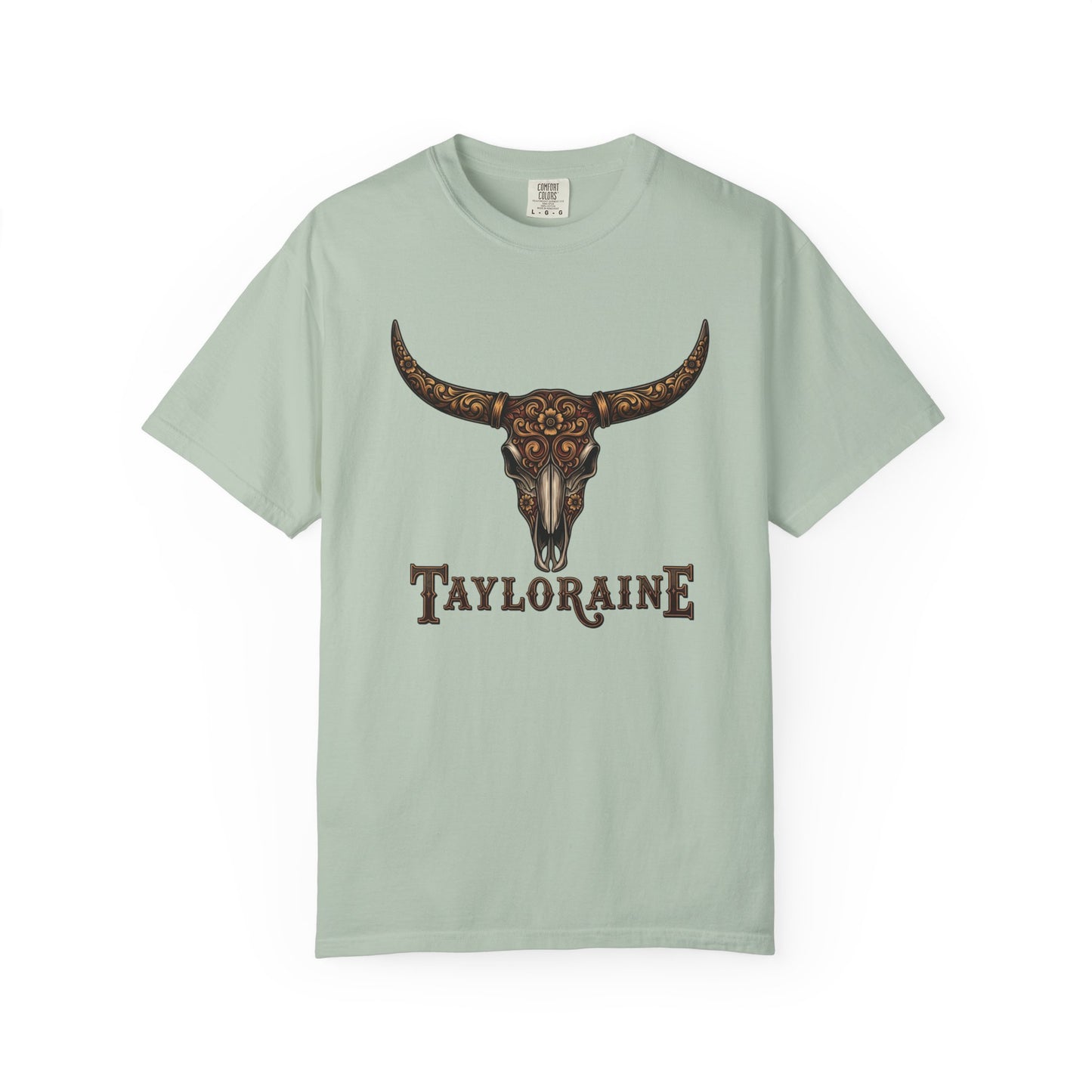 Bohemian Bull Skull T-Shirt, Unisex Vintage Style Tee for Trendy Outings, Gift for Friends, Festival Apparel, Casual Everyday Wear