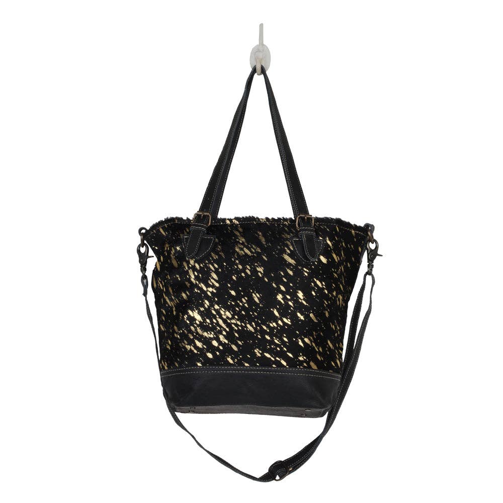 Celestial Canvas And Hairon Bag