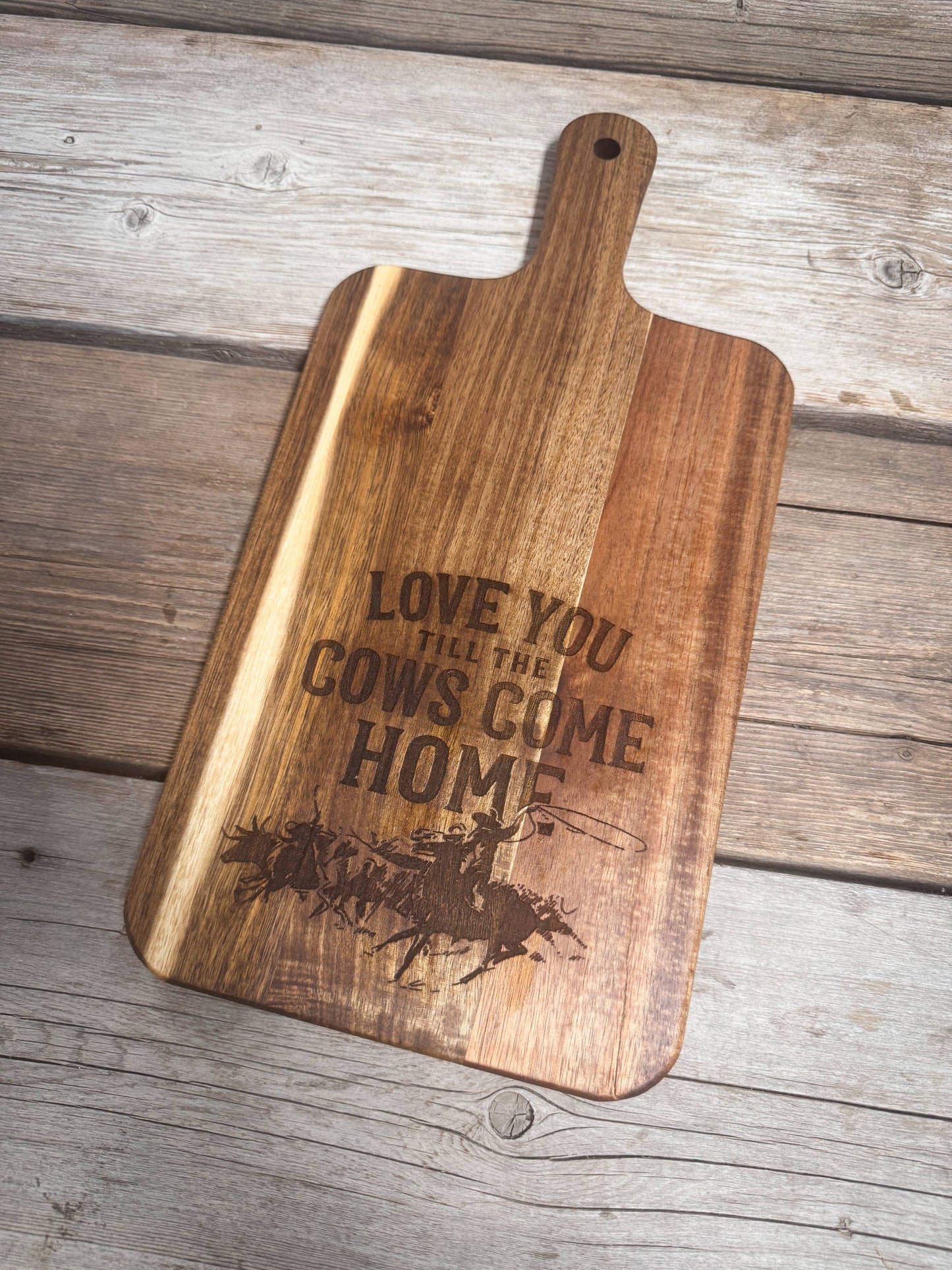 Small Cutting Board - Love You