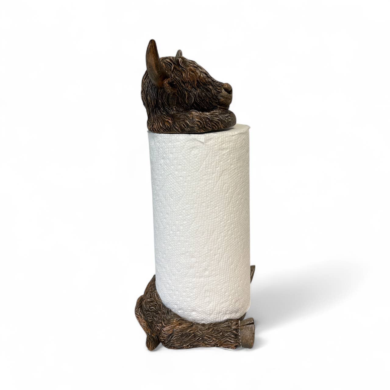 Highland Cow Paper Towel Holder