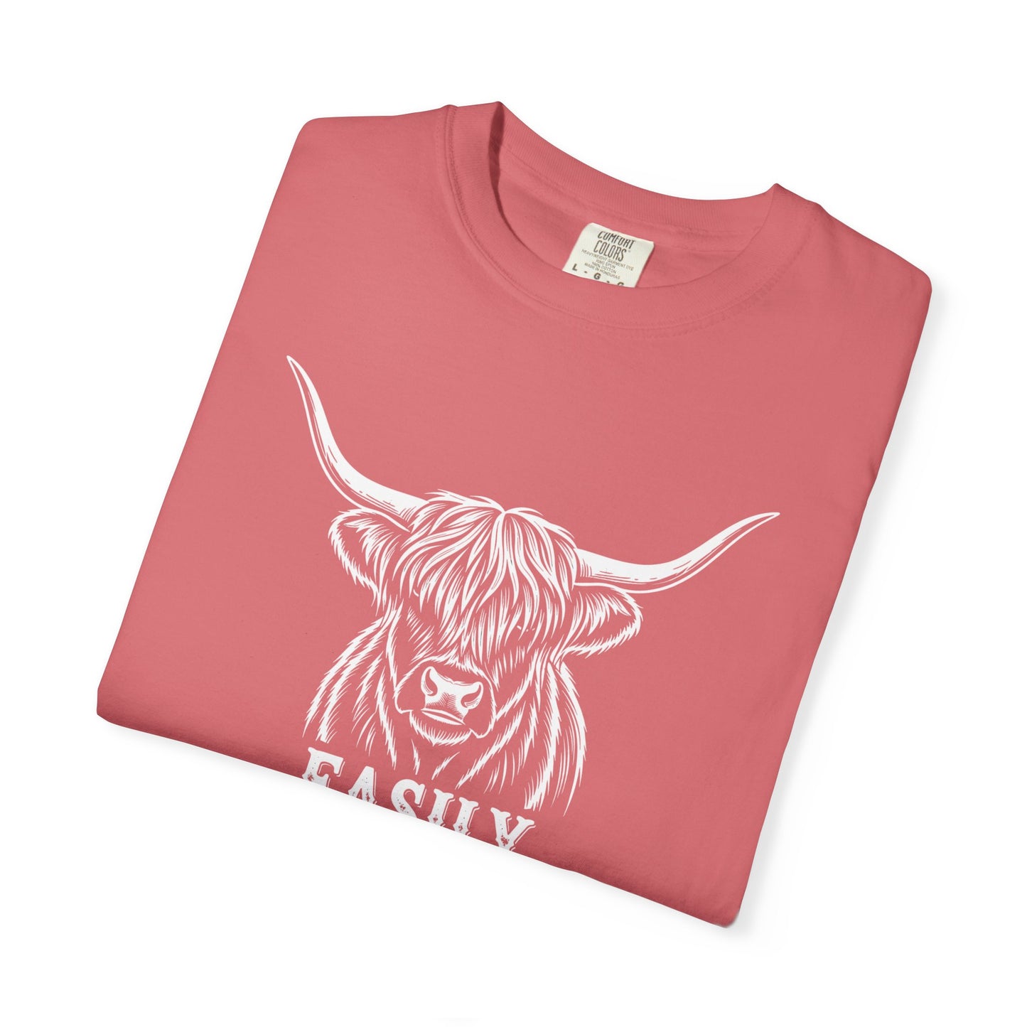 Easily Distracted by Cows T-shirt, Unisex Tee, Gift for Farmers, Animal Lover Shirt, Cute Cow Apparel, Casual Wear