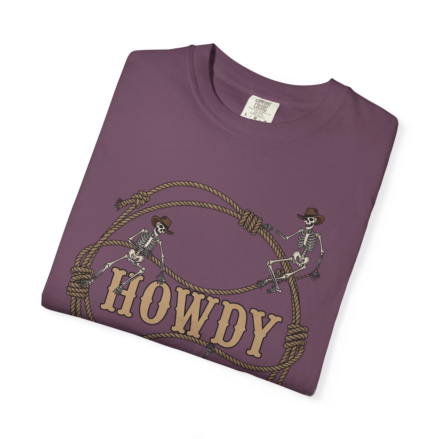 Howdy Cowboy T-Shirt, Western Tee, Rustic Apparel, Unisex Shirt, Country Style Top, Great for Rodeos