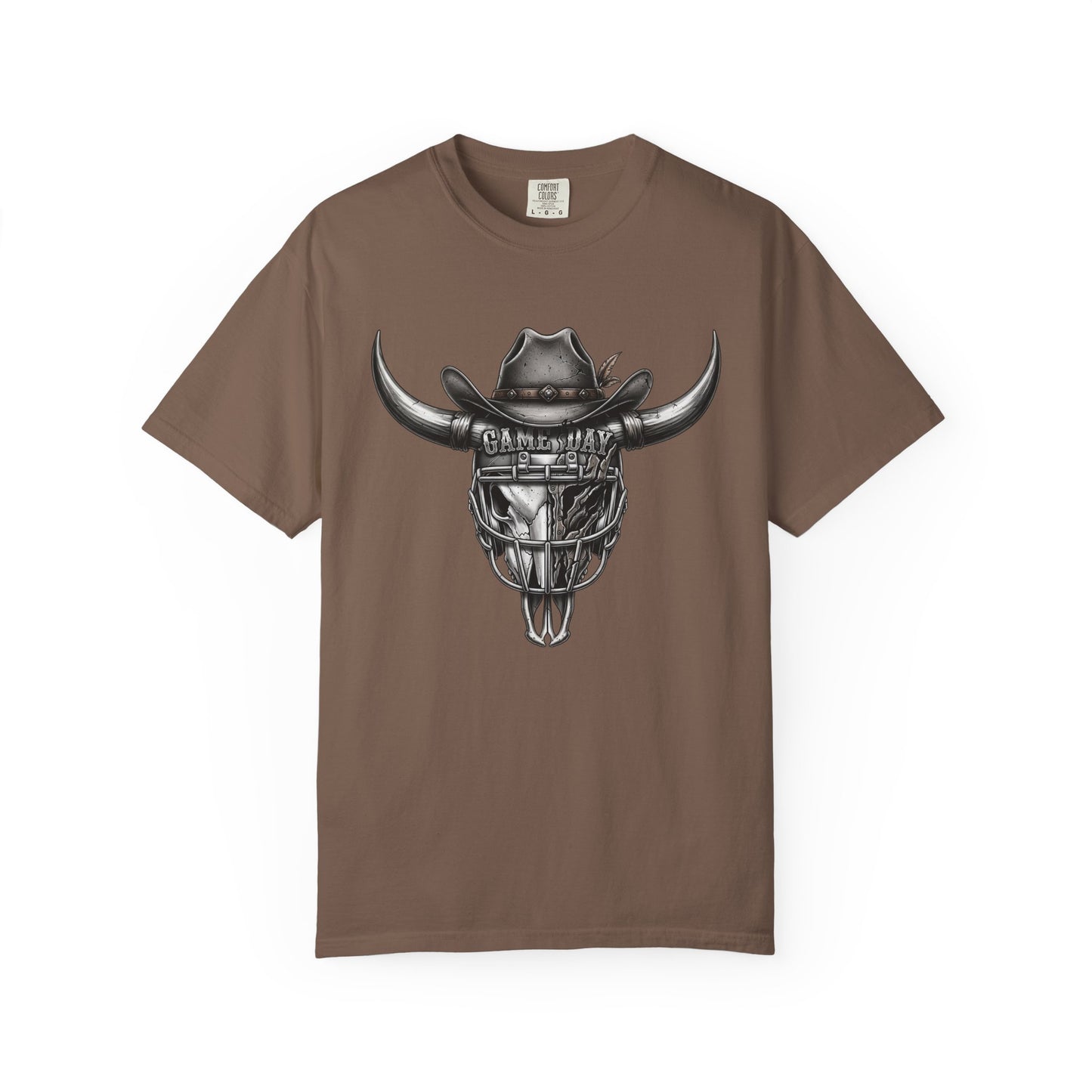 Cow Skull Graphic T-Shirt, Unisex Style Tee, Casual Wear, Western Fashion, Perfect Gift for Cowboys