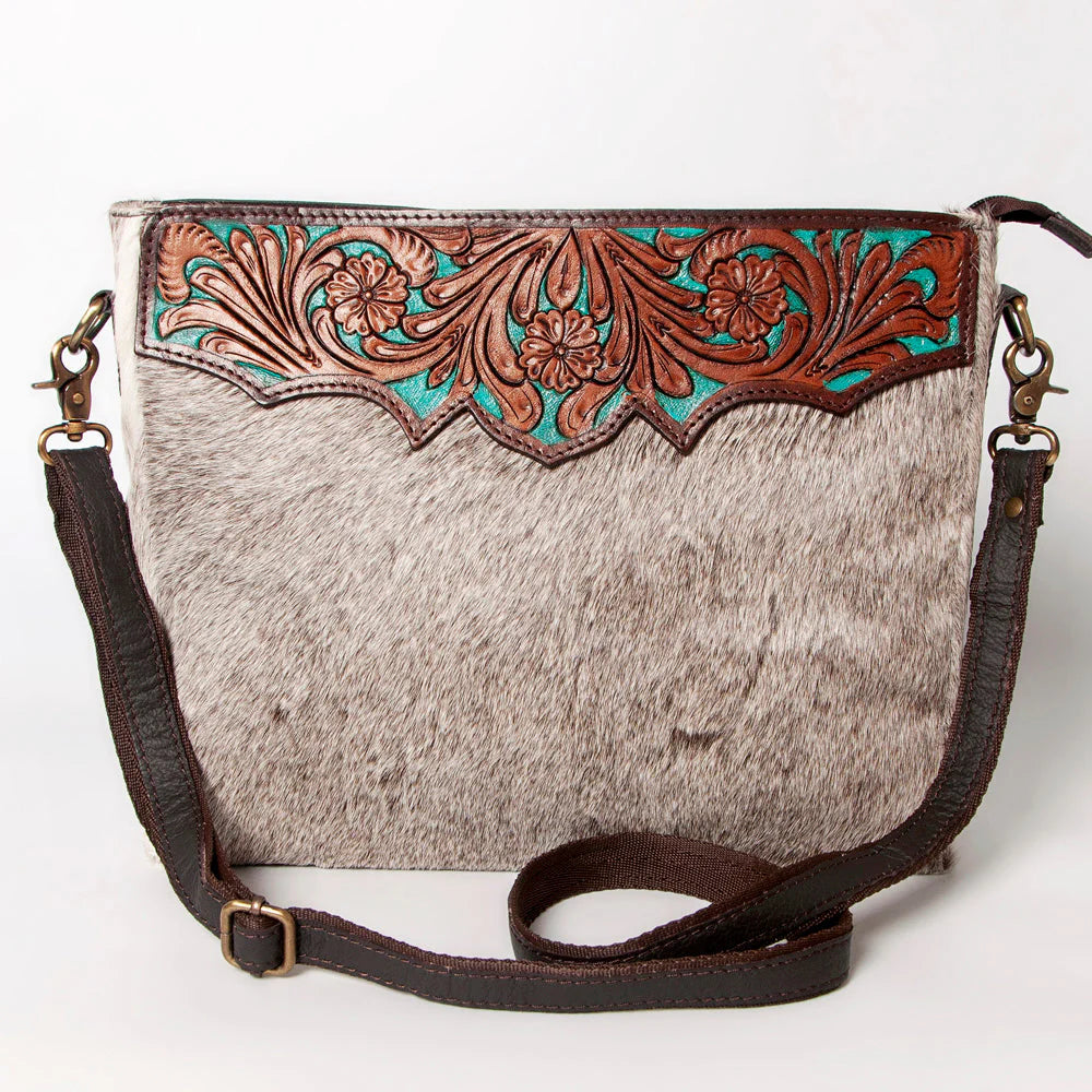 Crossbody Genuine Leather women bag western Bag