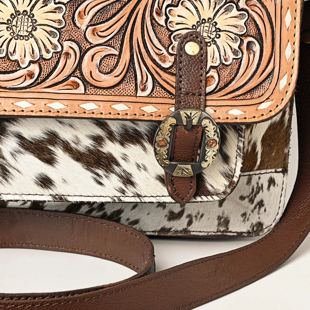 Briefcase Genuine Western Leather Women Bag