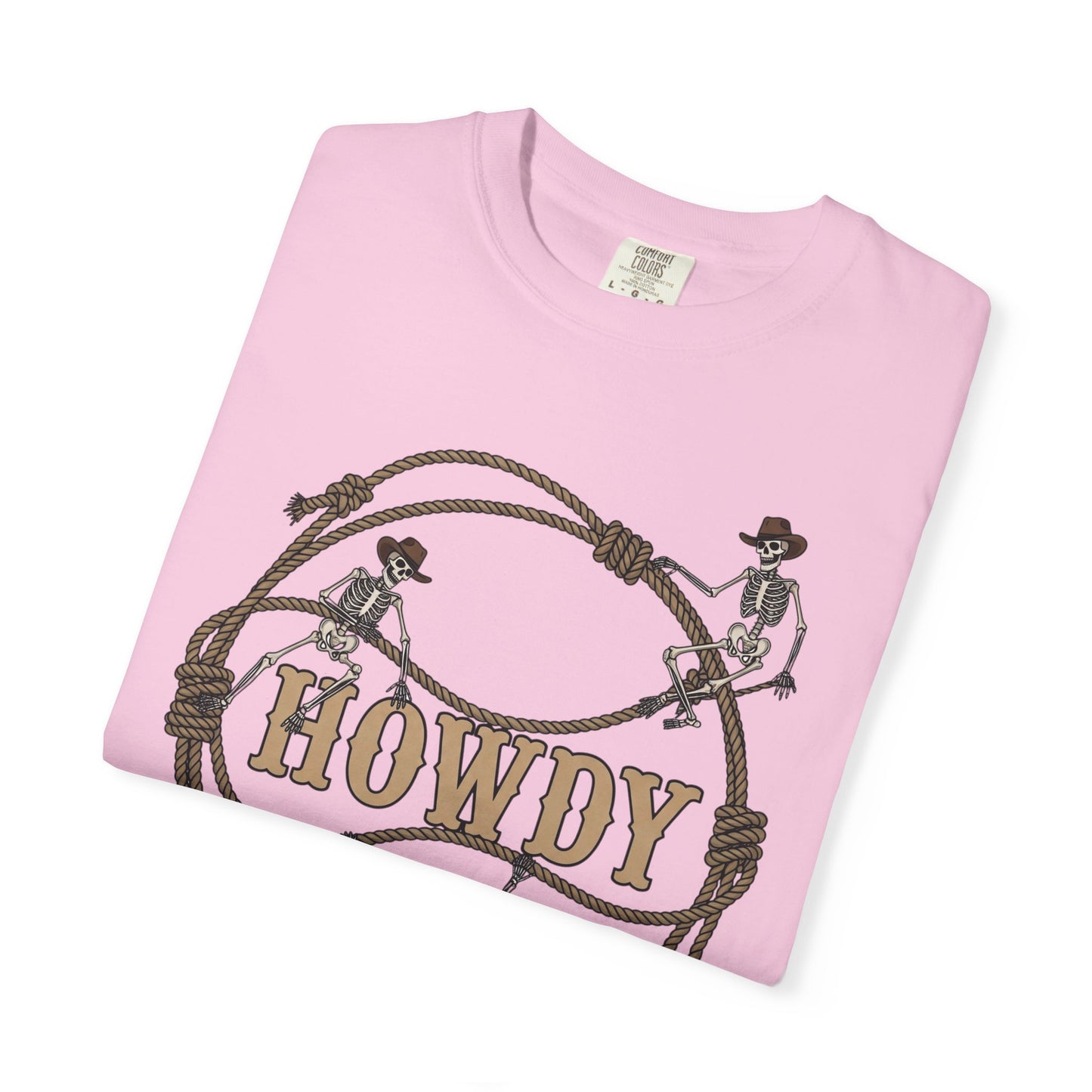 Howdy Cowboy T-Shirt, Western Tee, Rustic Apparel, Unisex Shirt, Country Style Top, Great for Rodeos