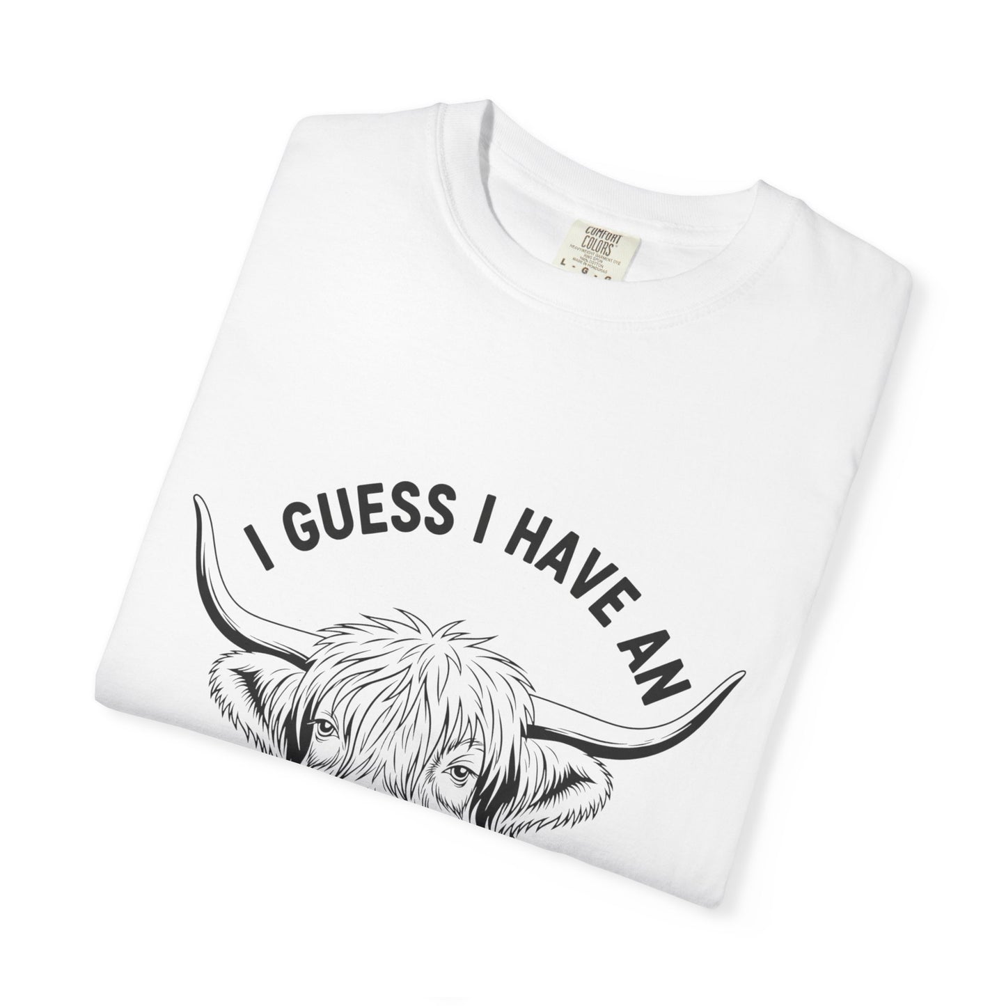 Attitude Cow T-Shirt | Funny Graphic Tee, Unisex Casual Wear, Gift for Animal Lovers, Farmhouse Style, Everyday Comfort