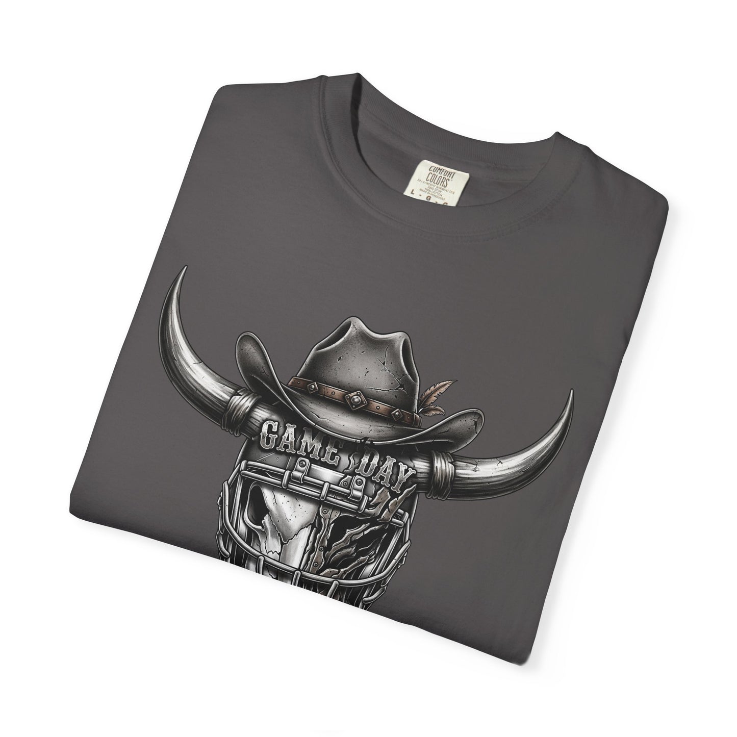 Cow Skull Graphic T-Shirt, Unisex Style Tee, Casual Wear, Western Fashion, Perfect Gift for Cowboys