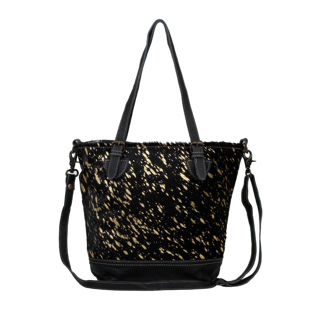 Celestial Canvas And Hairon Bag