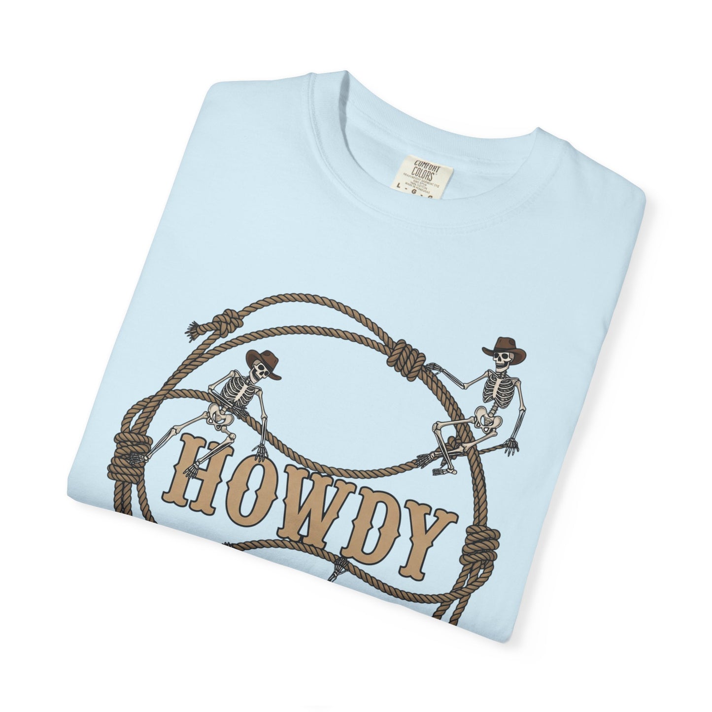 Howdy Cowboy T-Shirt, Western Tee, Rustic Apparel, Unisex Shirt, Country Style Top, Great for Rodeos