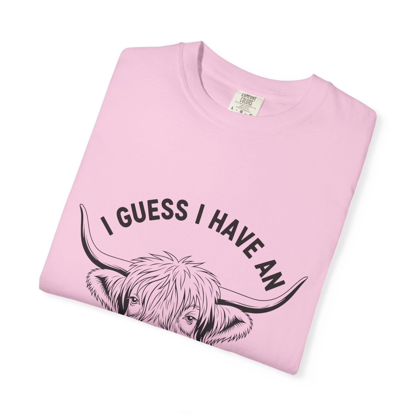 Attitude Cow T-Shirt | Funny Graphic Tee, Unisex Casual Wear, Gift for Animal Lovers, Farmhouse Style, Everyday Comfort