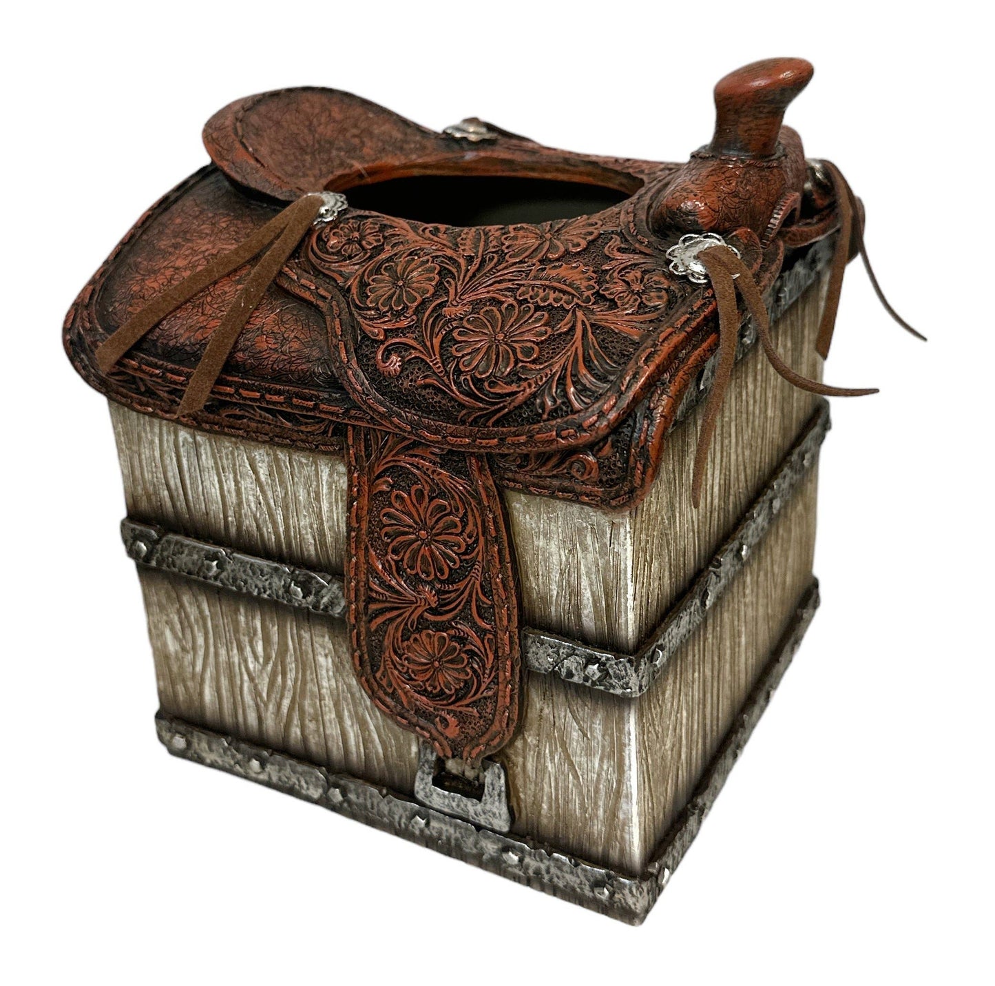 TISSUE BOX COVER SADDLE