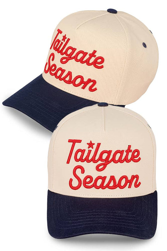 TAILGATE SEASON Embroidered Trucker Cap