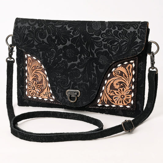 Tooled Leather Crossbody Western Handmade Bag