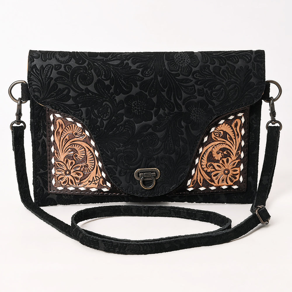 Tooled Leather Crossbody Western Handmade Bag