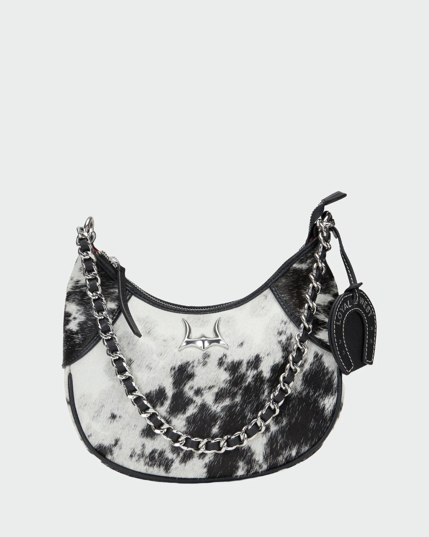 Loyal West Lueve Hairon Leather Bag