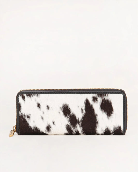 Loyal West Ranch Road Cowhide Jewellery Case