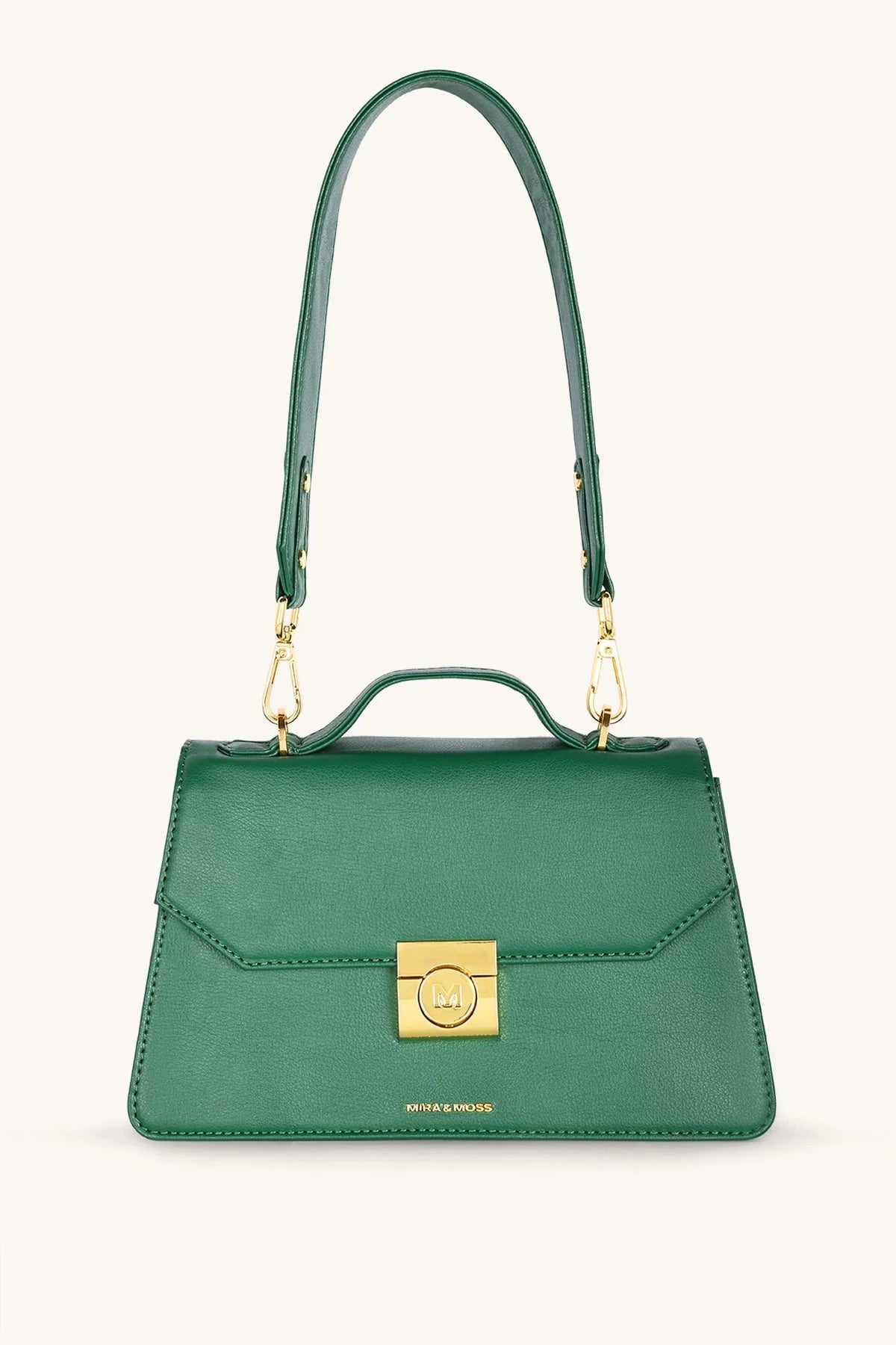 Mira & Moss Novelle Shoulder Bagn - Malachite Green - MALACHITE GREEN