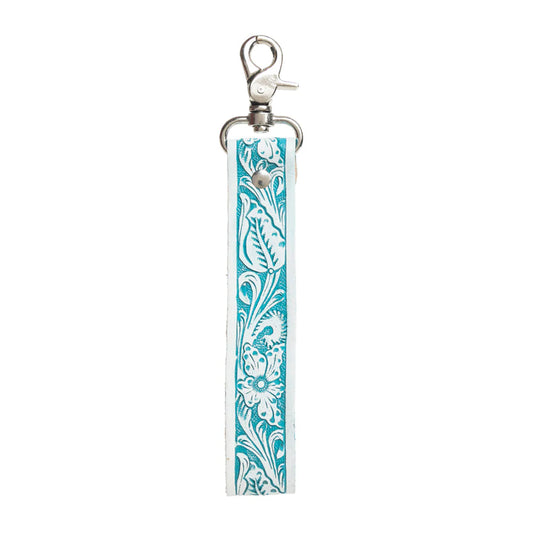 Tampico Trails Key Fob in Turquoise