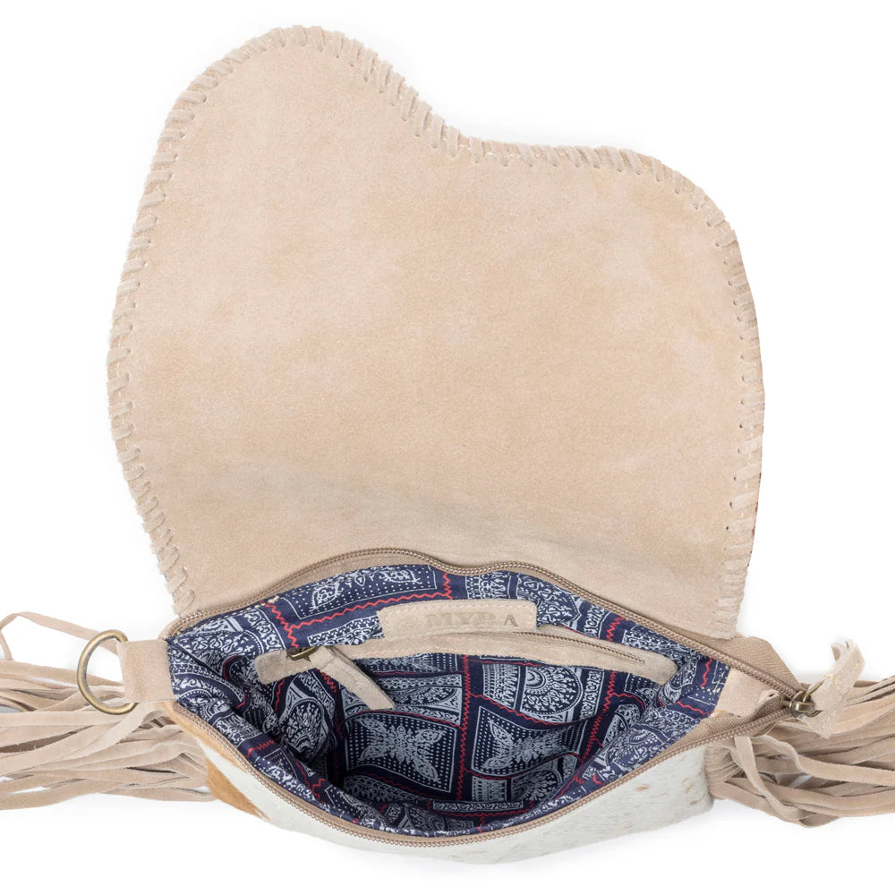 Myra Western Ember Concealed Carry Bag in Autumn Blaze & Moonlit Ivory