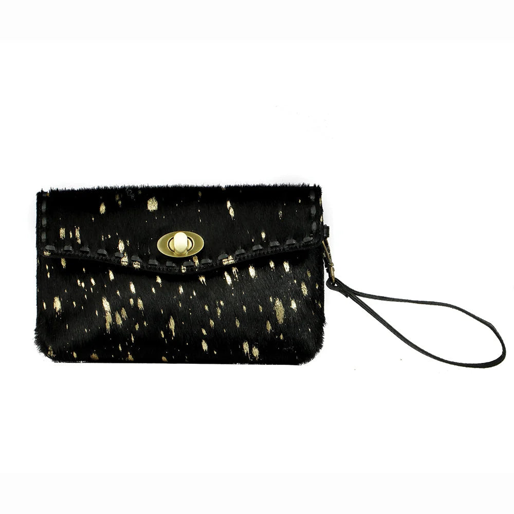 GOLD SEQUINS WALLET