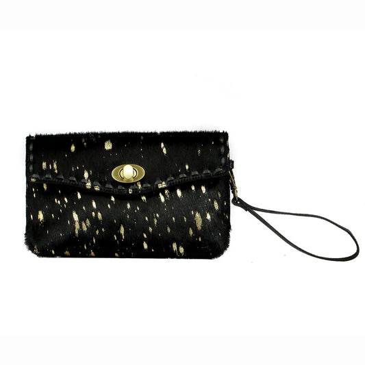 GOLD SEQUINS WALLET