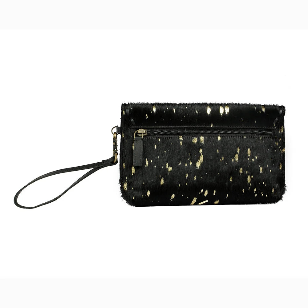 GOLD SEQUINS WALLET