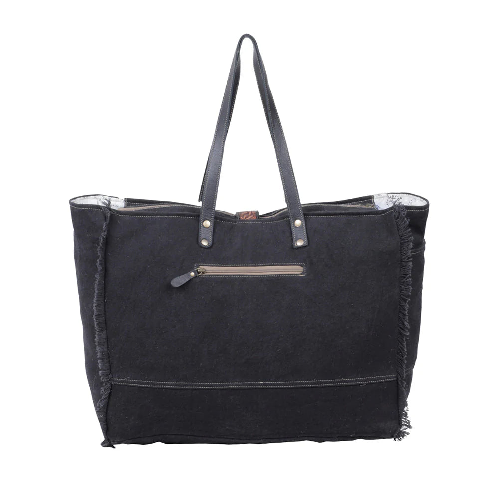 Weekender Comely Hand-Tooled Bag