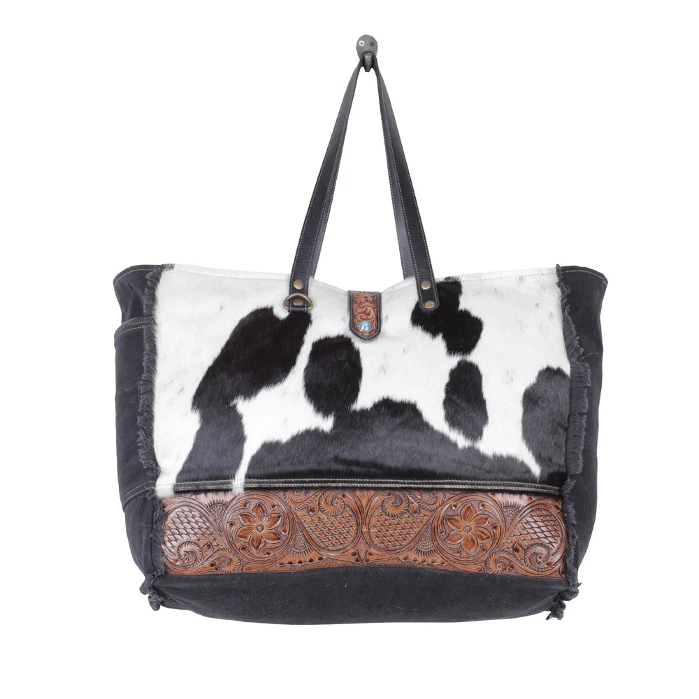 Weekender Comely Hand-Tooled Bag