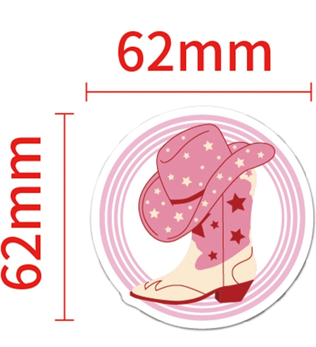 Mystery Western Stickers