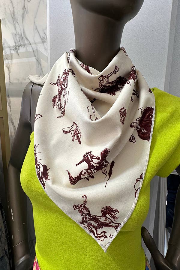Western Cowboy Rodeo Print