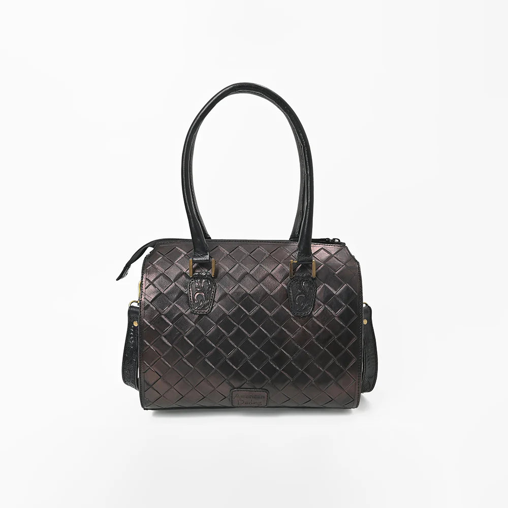 American Darling Western Duffel Bag Handcrafted from Hand-Tooled Genuine Leather