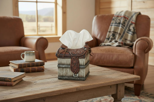 TISSUE BOX COVER SADDLE