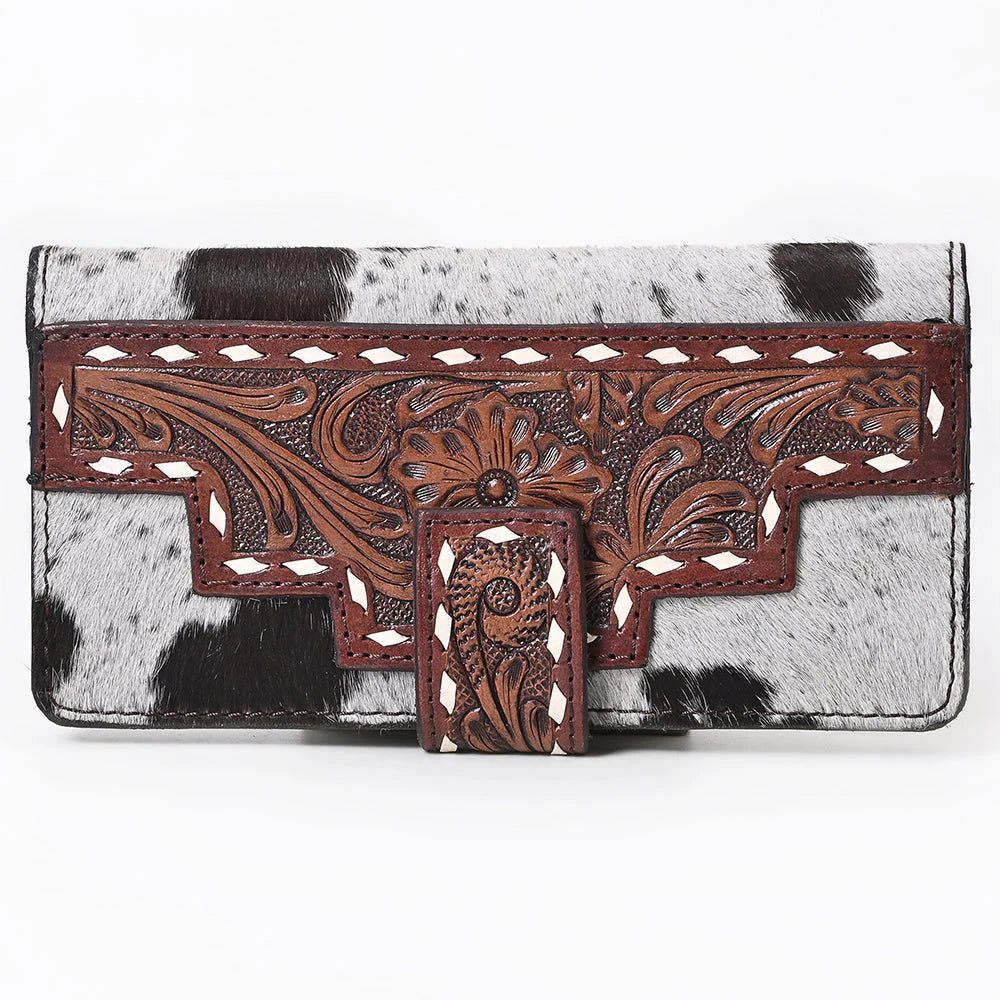 Coin Purse Genuine Leather women bag western Wallet