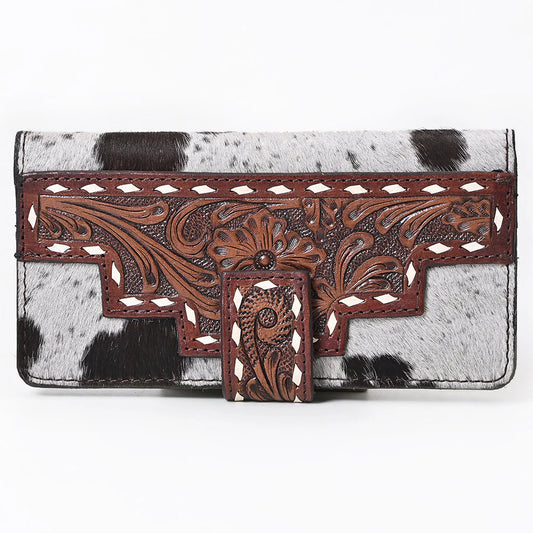 Coin Purse Genuine Leather women bag western Wallet