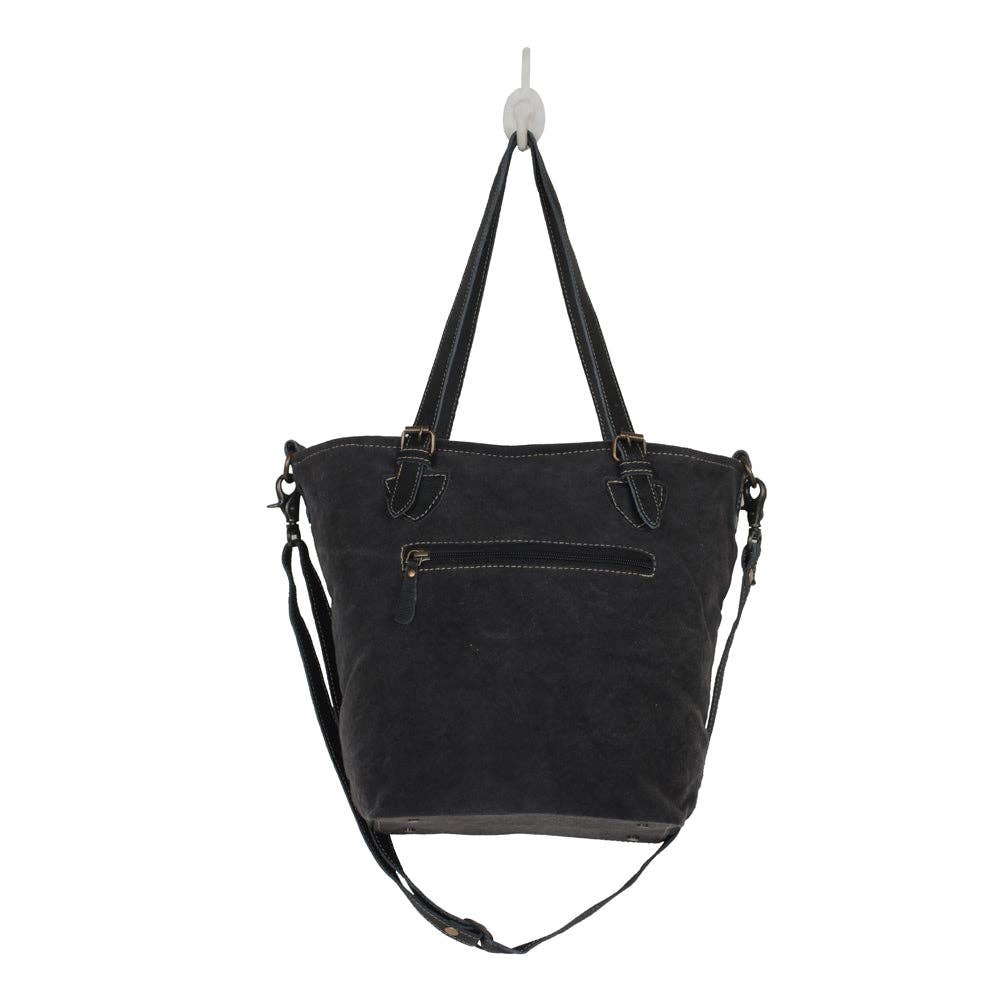 Celestial Canvas And Hairon Bag